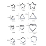 Stampo per biscotti in acciaio inossidabile, 30 PCS / Set, 27 PCS / Set