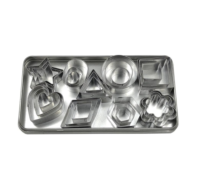 Stampo per biscotti in acciaio inossidabile, 30 PCS / Set, 27 PCS / Set