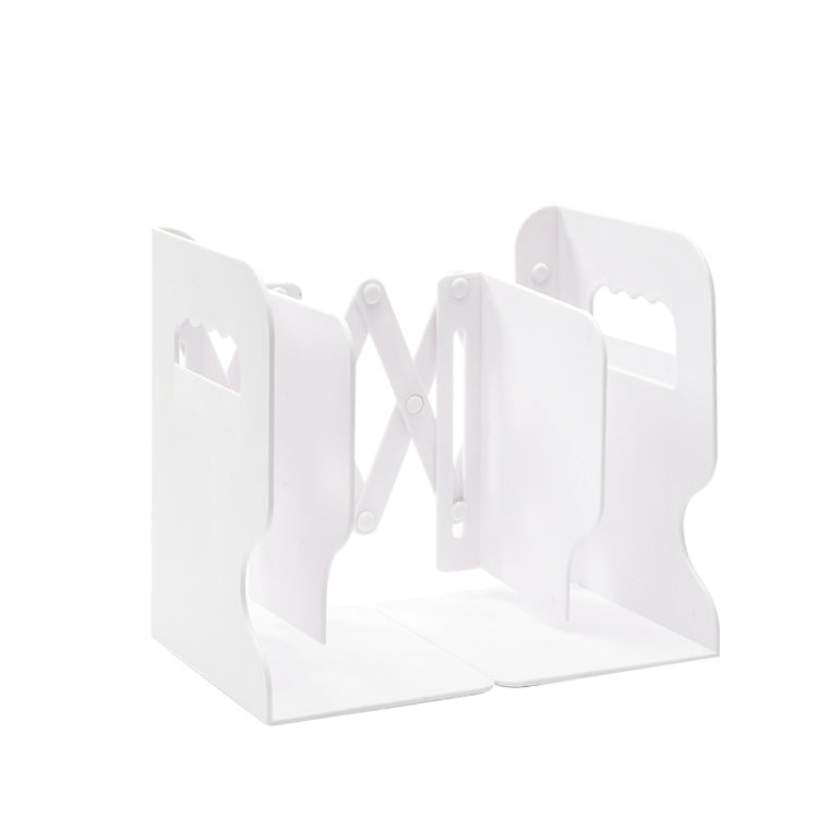 Supporto per libri da scrivania pieghevole e retrattile, White, Grey, White + Pen Holder, Gray + Pen Holder