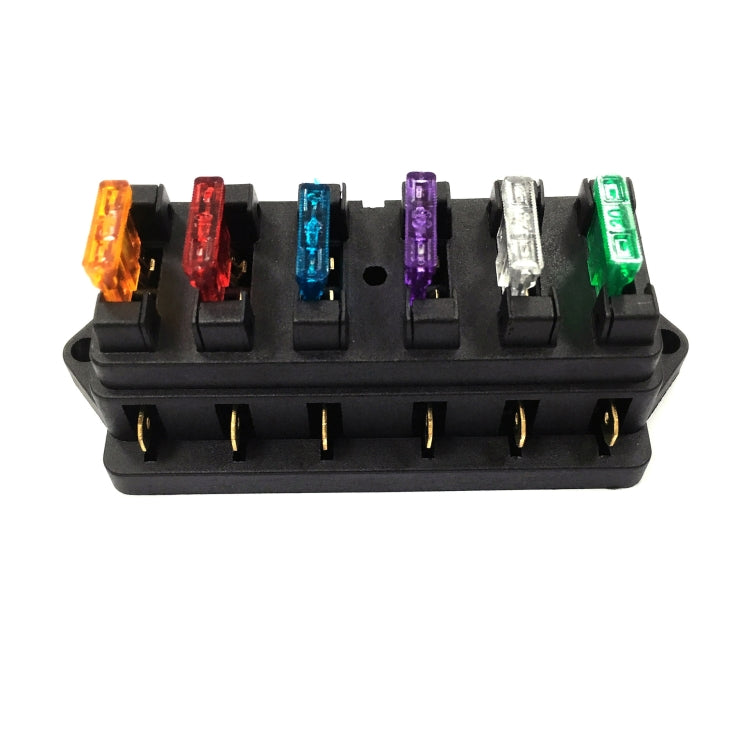 F458-Z Portafusibile diretto a 6 vie Scatola assicurativa per modifica CC per auto, F458-Z Insurance Box