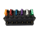 F458-Z Portafusibile diretto a 6 vie Scatola assicurativa per modifica CC per auto, F458-Z Insurance Box