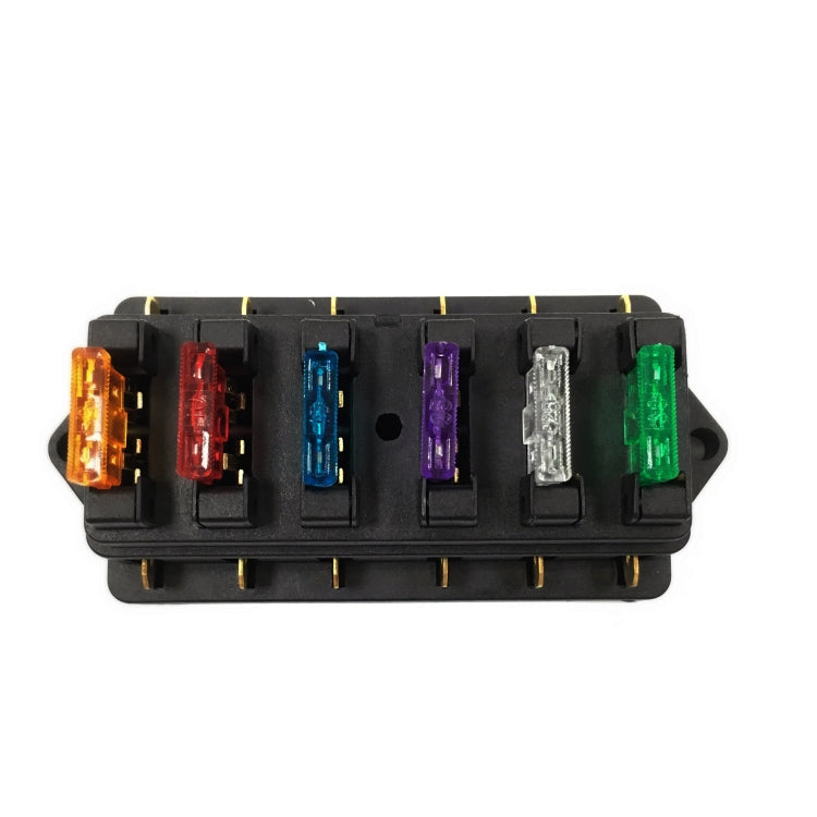 F458-Z Portafusibile diretto a 6 vie Scatola assicurativa per modifica CC per auto, F458-Z Insurance Box