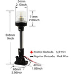 DC 12V 360 Gradi Yacht Ship LED Lampada Anchor Ring Light, DC 12V LED Lamp