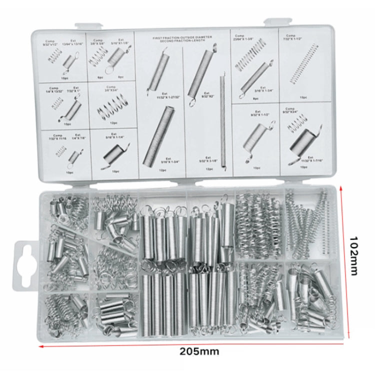 7024 Set di molle per accessori hardware multiuso, 200 PCS / Set