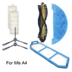 Set ricambi spazzatrici per Ilife A4 con filtri e spazzole