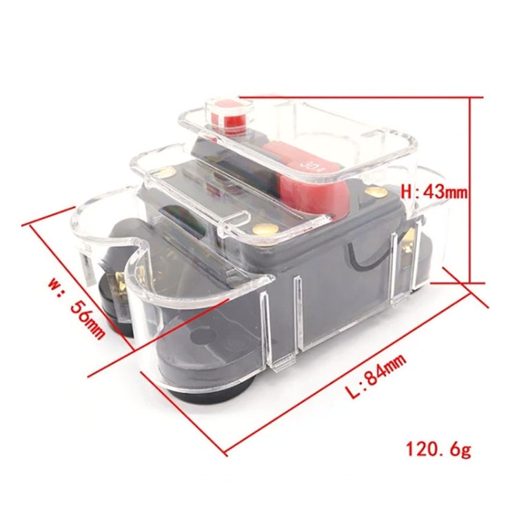 CB2 Car RV Yacht Modifica audio Interruttore automatico dell'interruttore automatico, 30A, 40A, 50A, 60A, 100A, 150A, 250A, 300A