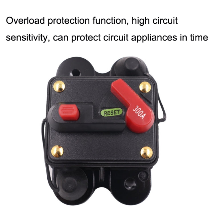 CB2 Car RV Yacht Modifica audio Interruttore automatico dell'interruttore automatico, 30A, 40A, 50A, 60A, 100A, 150A, 250A, 300A