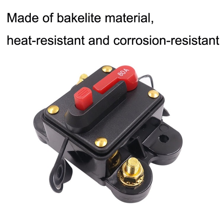 CB2 Car RV Yacht Modifica audio Interruttore automatico dell'interruttore automatico, 30A, 40A, 50A, 60A, 100A, 150A, 250A, 300A