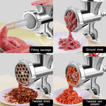 Macchina per salsicce smerigliatrice manuale per uso domestico, No. 5 Small, No. 10 Large