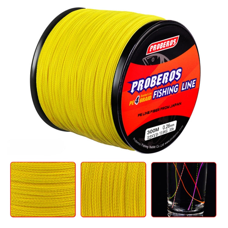 PROBEROS 4 Lenza 300M modificata, 4.0 / 40LB, 5.0 / 50LB, 6.0 / 60LB, 7.0 / 70lb