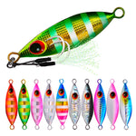 2 PZ PROBEROS LF105 Esca da strada in metallo per pesca in mare, 10g, 20g, 30g, 40g, 60g