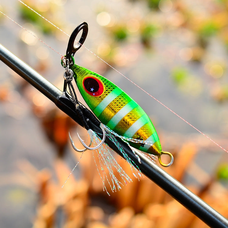 2 PZ PROBEROS LF105 Esca da strada in metallo per pesca in mare, 10g, 20g, 30g, 40g, 60g