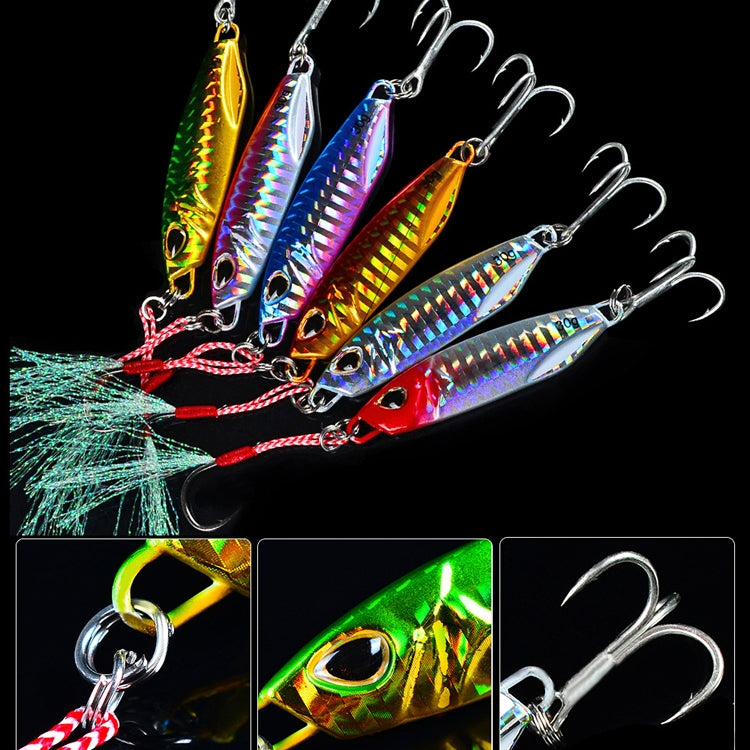3 PZ PROBEROS Iron Plate Lead Fish Far-Fluoch Metal Road Bait, 10G, 15G, 20G, 30G