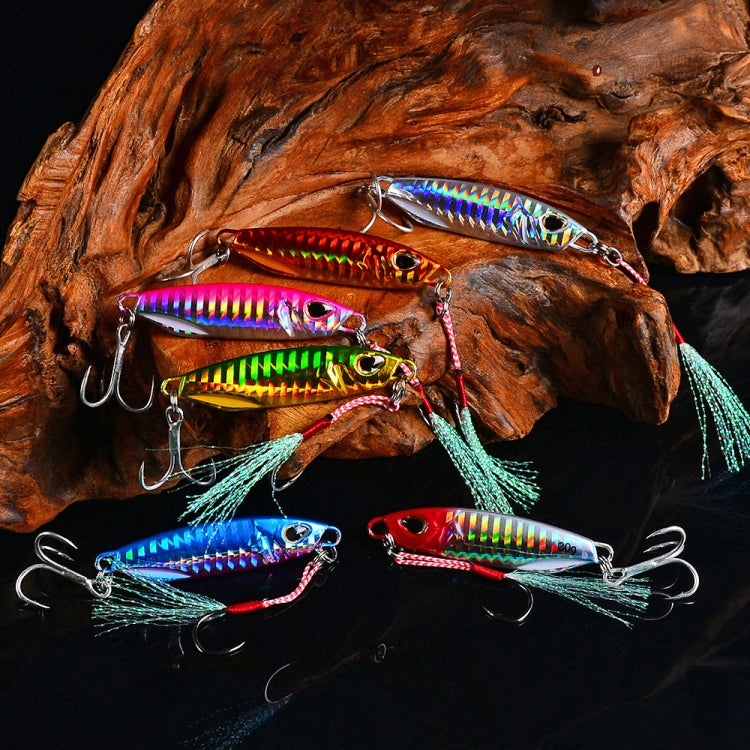 3 PZ PROBEROS Iron Plate Lead Fish Far-Fluoch Metal Road Bait, 40G, 50G