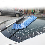 CS-365 Spazzola telescopica multifunzionale per lavaggio auto a manico lungo, Blue (Zipper Bag), Gray (Zipper Bag), Blue (OPP Bag), Gray (OPP Bag)