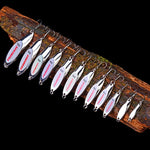 PROBEROS DW342 Lure VIB Paillettes in metallo, 2 PCS 3g, 5 PCS 7g, 5 PCS 10g, 2 PCS 14g, 2 PCS 18g, 21g, 2 PCS  28g, 32g, 2 PCS  35g, 40g, 2 PCS 50g, 60g
