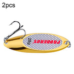 PROBEROS DW342 Lure VIB Paillettes in metallo, 2 PCS 3g, 5 PCS 7g, 5 PCS 10g, 2 PCS 14g, 2 PCS 18g, 21g, 2 PCS  28g, 32g, 2 PCS  35g, 40g, 2 PCS 50g, 60g