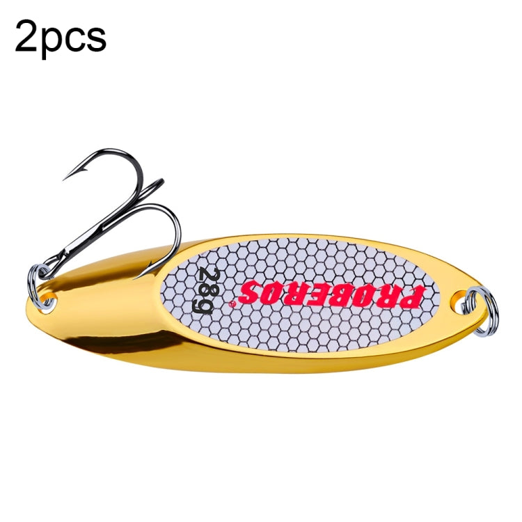 PROBEROS DW342 Lure VIB Paillettes in metallo, 2 PCS 3g, 5 PCS 7g, 5 PCS 10g, 2 PCS 14g, 2 PCS 18g, 21g, 2 PCS  28g, 32g, 2 PCS  35g, 40g, 2 PCS 50g, 60g
