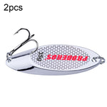 PROBEROS DW342 Lure VIB Paillettes in metallo, 2 PCS 3g, 5 PCS 7g, 5 PCS 10g, 2 PCS 14g, 2 PCS 18g, 21g, 2 PCS  28g, 32g, 2 PCS  35g, 40g, 2 PCS 50g, 60g