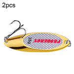 PROBEROS DW342 Lure VIB Paillettes in metallo, 2 PCS 3g, 5 PCS 7g, 5 PCS 10g, 2 PCS 14g, 2 PCS 18g, 21g, 2 PCS  28g, 32g, 2 PCS  35g, 40g, 2 PCS 50g, 60g