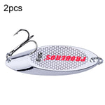 PROBEROS DW342 Lure VIB Paillettes in metallo, 2 PCS 3g, 5 PCS 7g, 5 PCS 10g, 2 PCS 14g, 2 PCS 18g, 21g, 2 PCS  28g, 32g, 2 PCS  35g, 40g, 2 PCS 50g, 60g