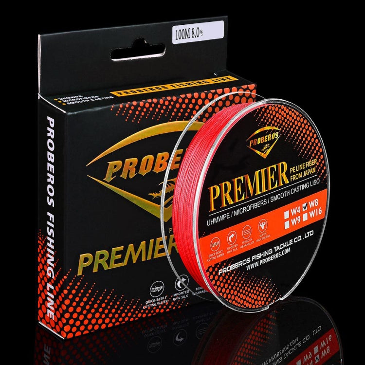 PROBEROS 8 A cura di 100M Majestic Horse Fish Line, 1.5 / 20LB, 2.0 / 30LB, 3.0 / 40LB, 4.0 / 50LB