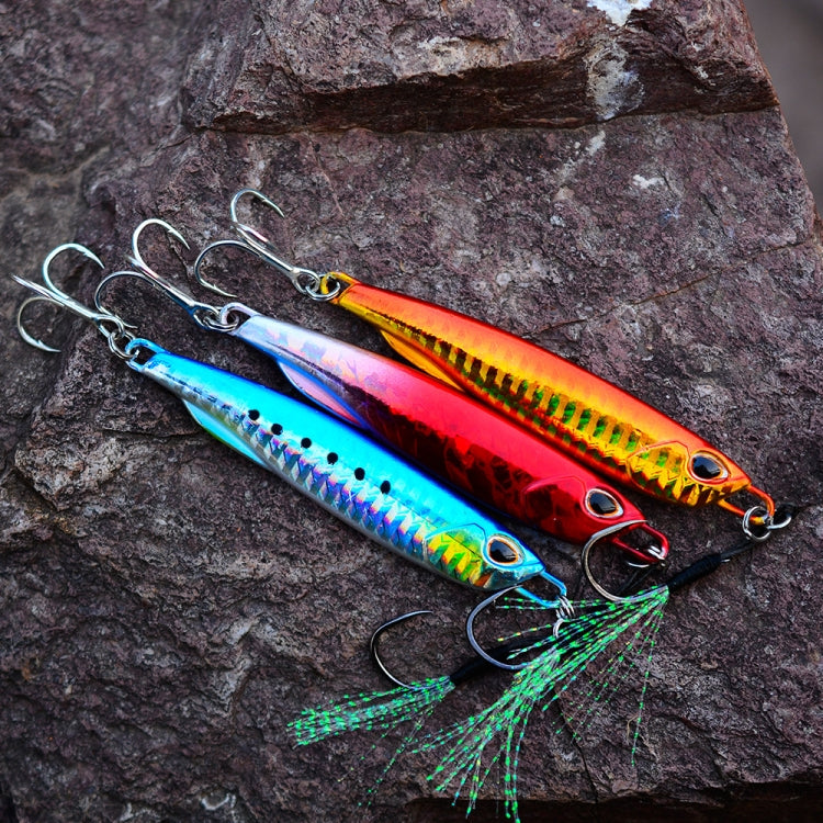 3 PZ PROBEROS LF103 Simulazione Esca per la pesca in mare in metallo, 10g, 15g, 20g