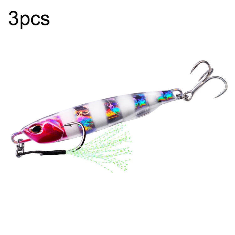 3 PZ PROBEROS LF103 Simulazione Esca per la pesca in mare in metallo, 10g, 15g, 20g