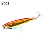 3 PZ PROBEROS LF103 Simulazione Esca per la pesca in mare in metallo, 30g, 40g, 50g