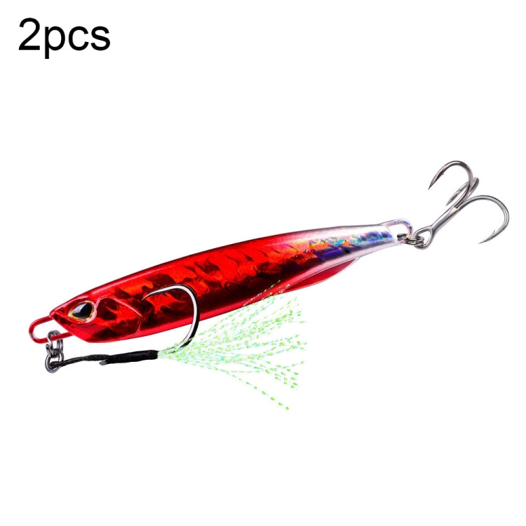 3 PZ PROBEROS LF103 Simulazione Esca per la pesca in mare in metallo, 30g, 40g, 50g