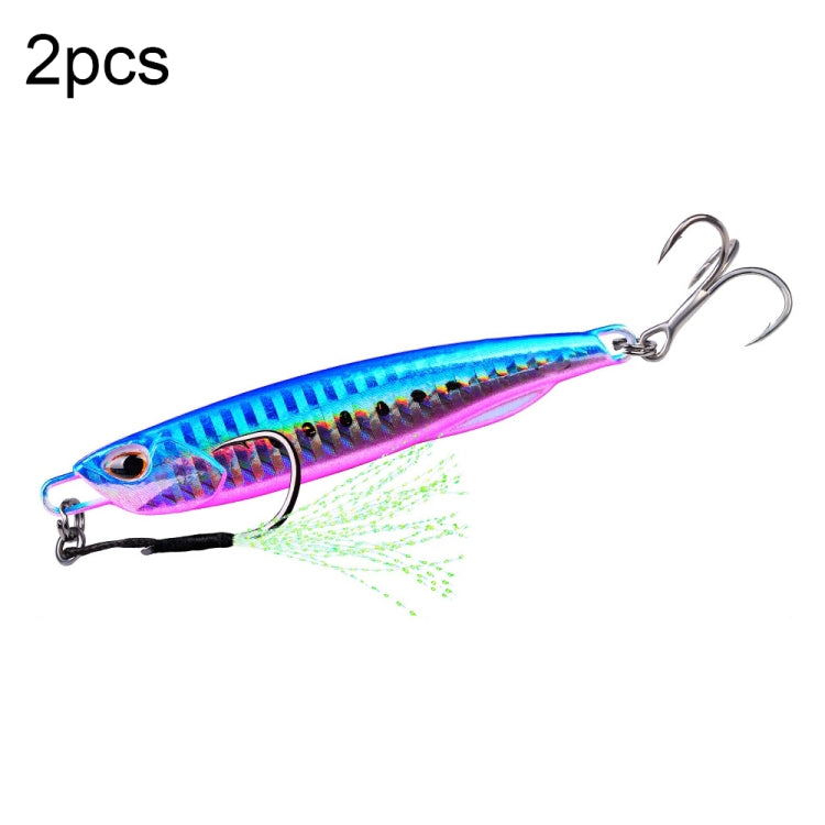 3 PZ PROBEROS LF103 Simulazione Esca per la pesca in mare in metallo, 30g, 40g, 50g