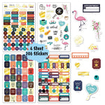 4 set tema aziendale Hot Stamping Plan Sticker Note Post, 4 Sets
