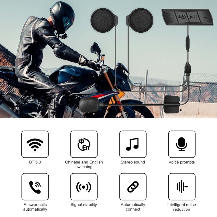 Cuffie Bluetooth wireless M7 per casco con radio FM