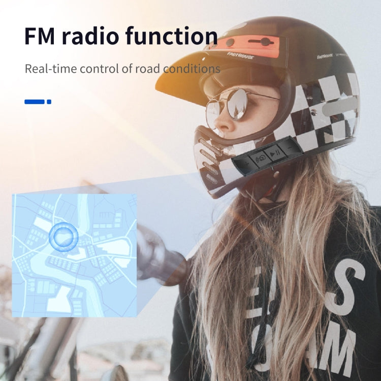 Cuffie Bluetooth wireless M7 per casco con radio FM
