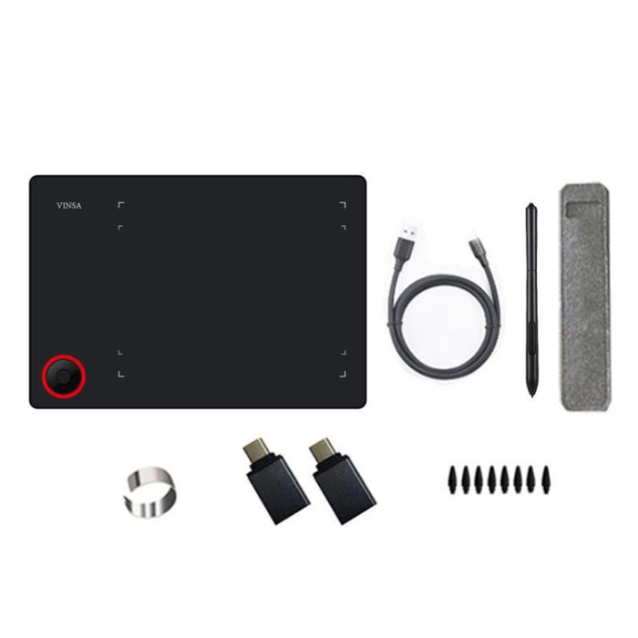 VINSA T608 può essere collegato al pannello dipinto a mano del telefono cellulare, stile:, Package 1, Package 2