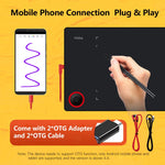 VINSA T608 tavoletta grafica compatibile smartphone