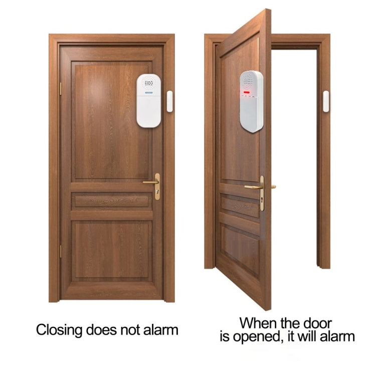 MC-05 Allarme magnetico per porta a distanza da 130 dB con promemoria luminoso