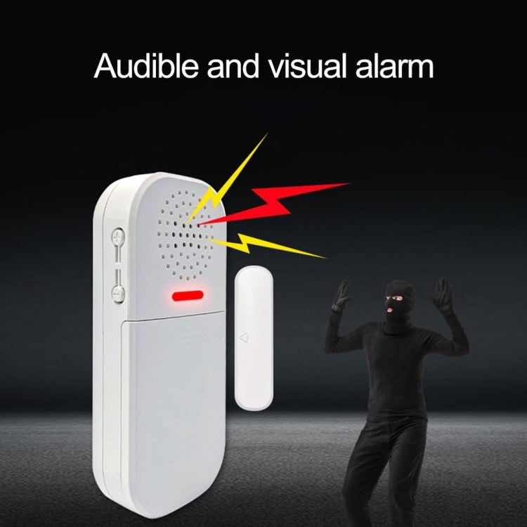 MC-05 Allarme magnetico per porta a distanza da 130 dB con promemoria luminoso
