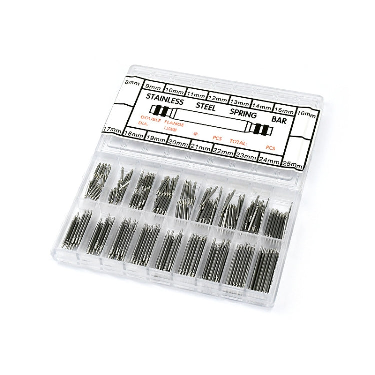 Barra della molla dell'imballaggio della scatola senza giunte dell'acciaio inossidabile, 180 PCS / Box C014 8-25mm, 270 PCS / Box C015 8-25mm, 360 PCS / Box C016 8-25mm