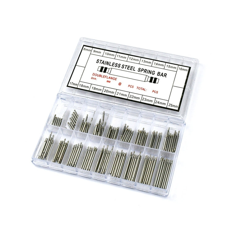 Barra della molla dell'imballaggio della scatola senza giunte dell'acciaio inossidabile, 180 PCS / Box C014 8-25mm, 270 PCS / Box C015 8-25mm, 360 PCS / Box C016 8-25mm
