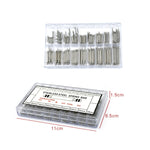 Barra della molla dell'imballaggio della scatola senza giunte dell'acciaio inossidabile, 180 PCS / Box C014 8-25mm, 270 PCS / Box C015 8-25mm, 360 PCS / Box C016 8-25mm