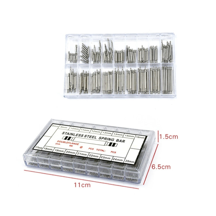 Barra della molla dell'imballaggio della scatola senza giunte dell'acciaio inossidabile, 180 PCS / Box C014 8-25mm, 270 PCS / Box C015 8-25mm, 360 PCS / Box C016 8-25mm