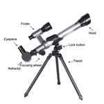 Telescopio astronomico C2130 20X-40X HD con oculare multiplo, C2130