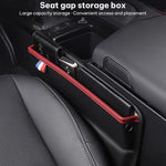 SUSISUN 049 Scatola portaoggetti multifunzionale con fessura per seggiolino auto, Black, Brown, Wine Red, Beige, Black (One Pair), Brown (One Pair), Wine Red (One Pair), Beige (One Pair)