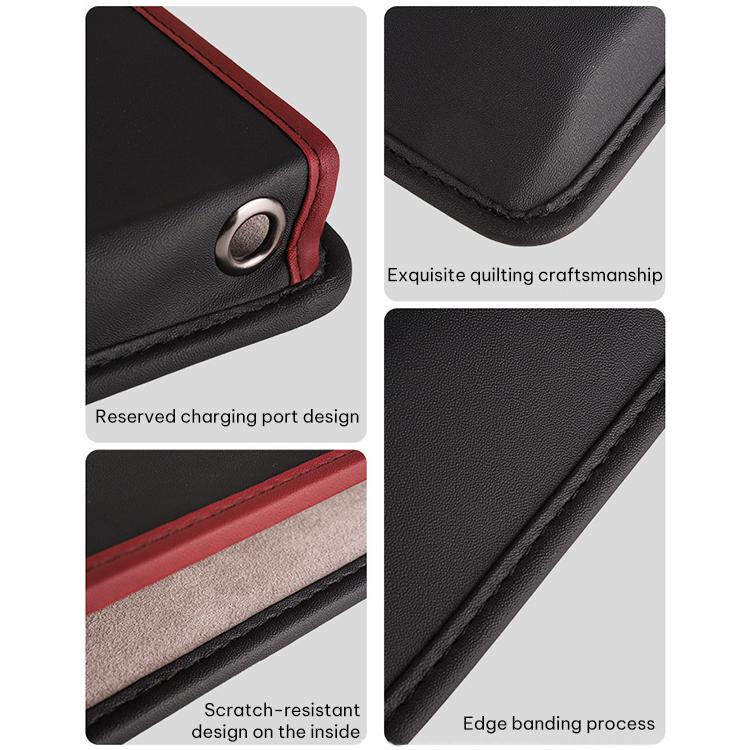SUSISUN 049 Scatola portaoggetti multifunzionale con fessura per seggiolino auto, Black, Brown, Wine Red, Beige, Black (One Pair), Brown (One Pair), Wine Red (One Pair), Beige (One Pair)