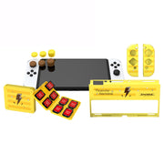 DOBE TNS-1192 Guscio protettivo per maniglia host + scatola per carte + set di cappucci a bilanciere per interruttore OLED, TNS-1192