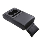 Scatola del bracciolo dell'auto Maggiore supporto con portabicchieri per sedile posteriore, Beige, Black, Brown