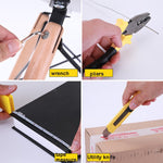 8012A 7 in 1 Kit di riparazione per auto Kit combinato di emergenza, 7 In 1   8012A