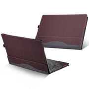 Custodia protettiva per laptop in pelle PU per HP Envy X360 15-BP / CN / DR / DS, Blue, Black, Wine Red