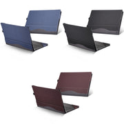 Custodia protettiva per laptop in pelle PU per HP Envy X360 15-BP / CN / DR / DS, Blue, Black, Wine Red